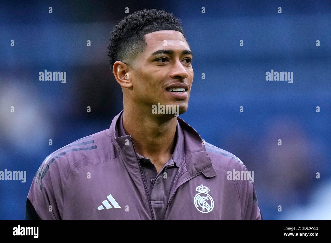 Jude Bellingham du Real Madrid CF lors du match la Liga EA Sports entre le Real Madrid CF et le Real Betis a joué au stade Santiago Bernabeu le 4 janvier 2026 à Madrid. (Photo de Cesar Cebolla / PRESSIN) Banque D'Images