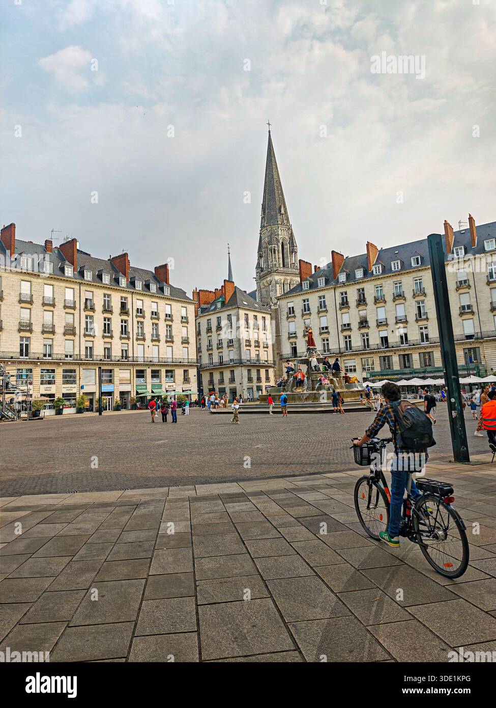 Place Royale Nantes Banque D'Images
