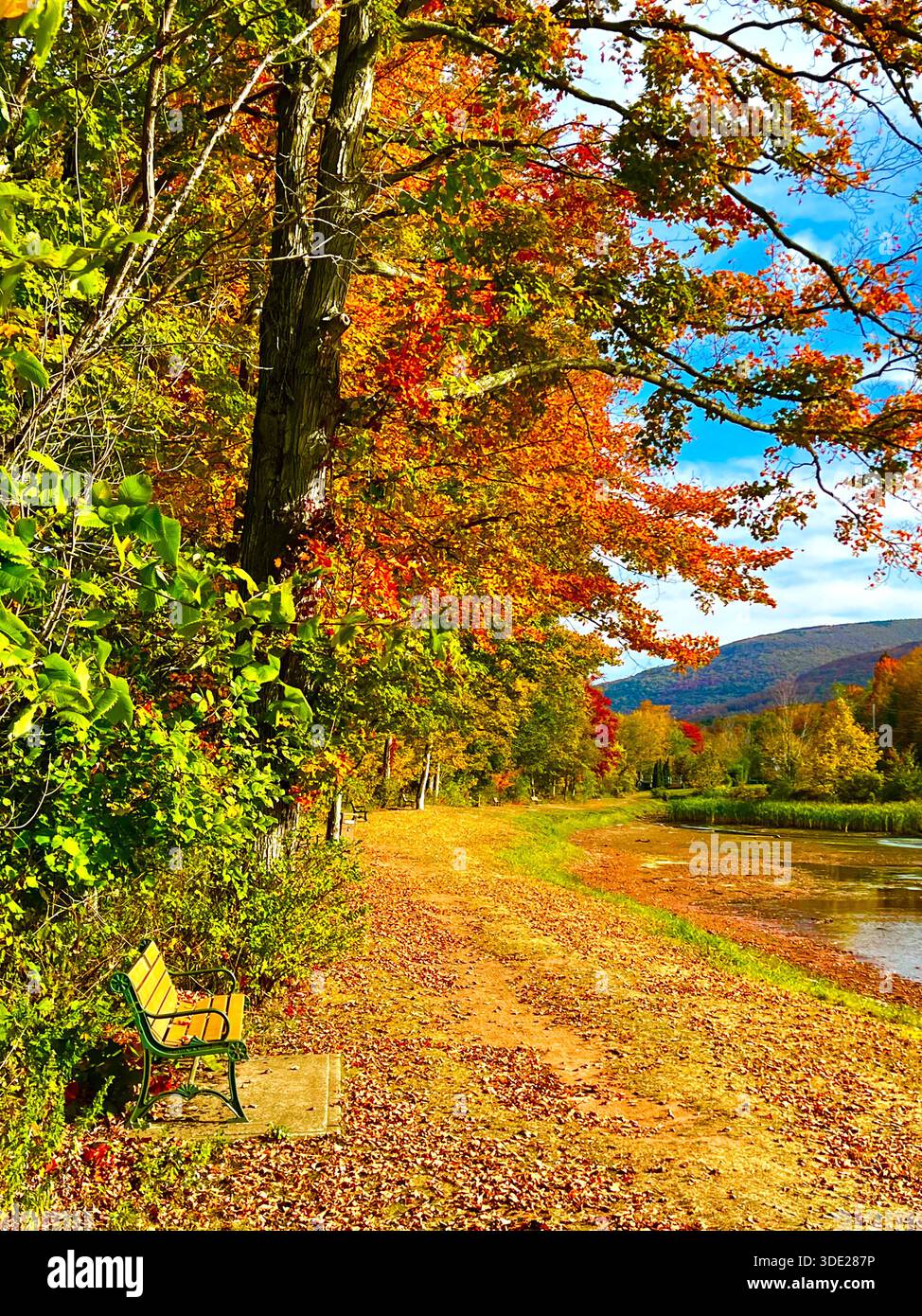 Hunter, Catskill Mountains, État de New York, États-Unis. Banque D'Images