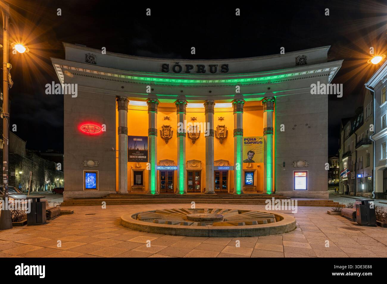 Soprus Cinema, Tallinn, Harju, Estonie Banque D'Images