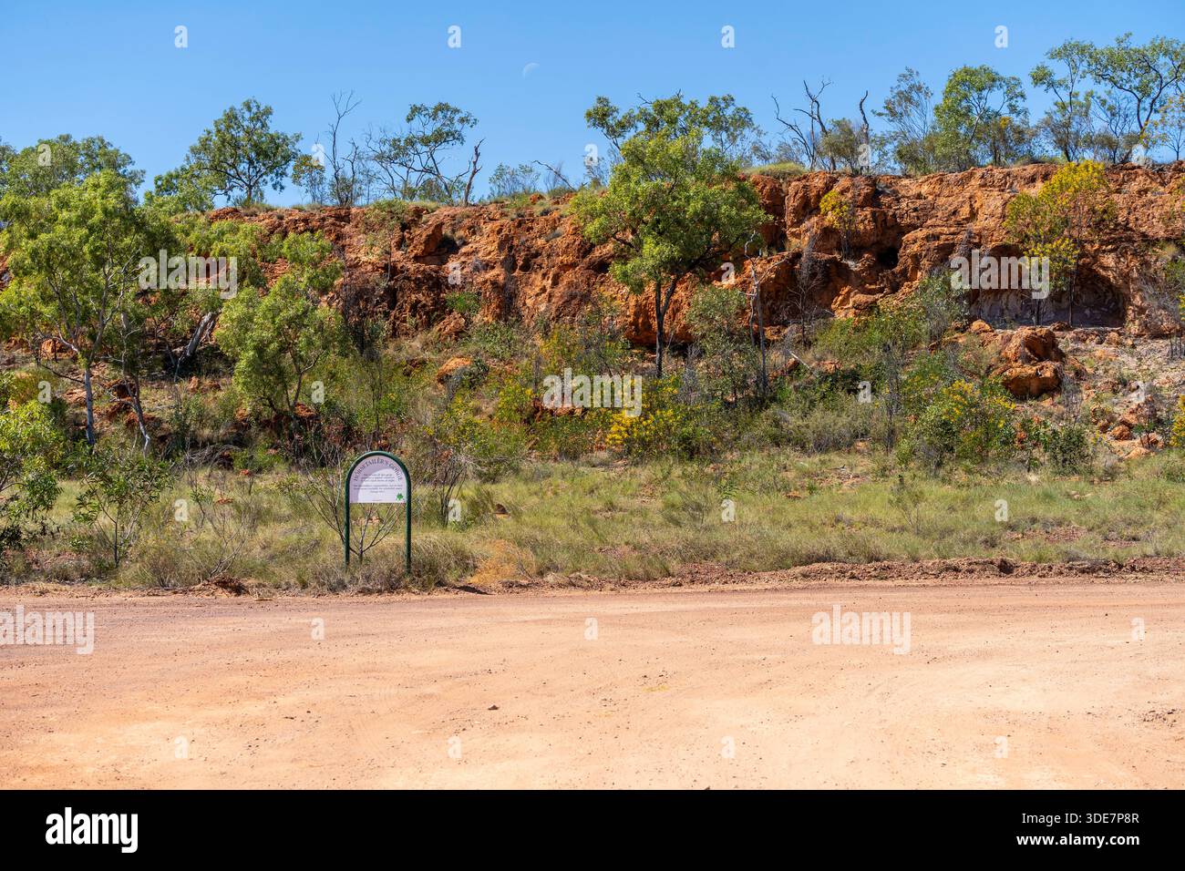 Horsetailer's gorge, Lake Dunn sculpture Trail, Queensland, Australie Banque D'Images