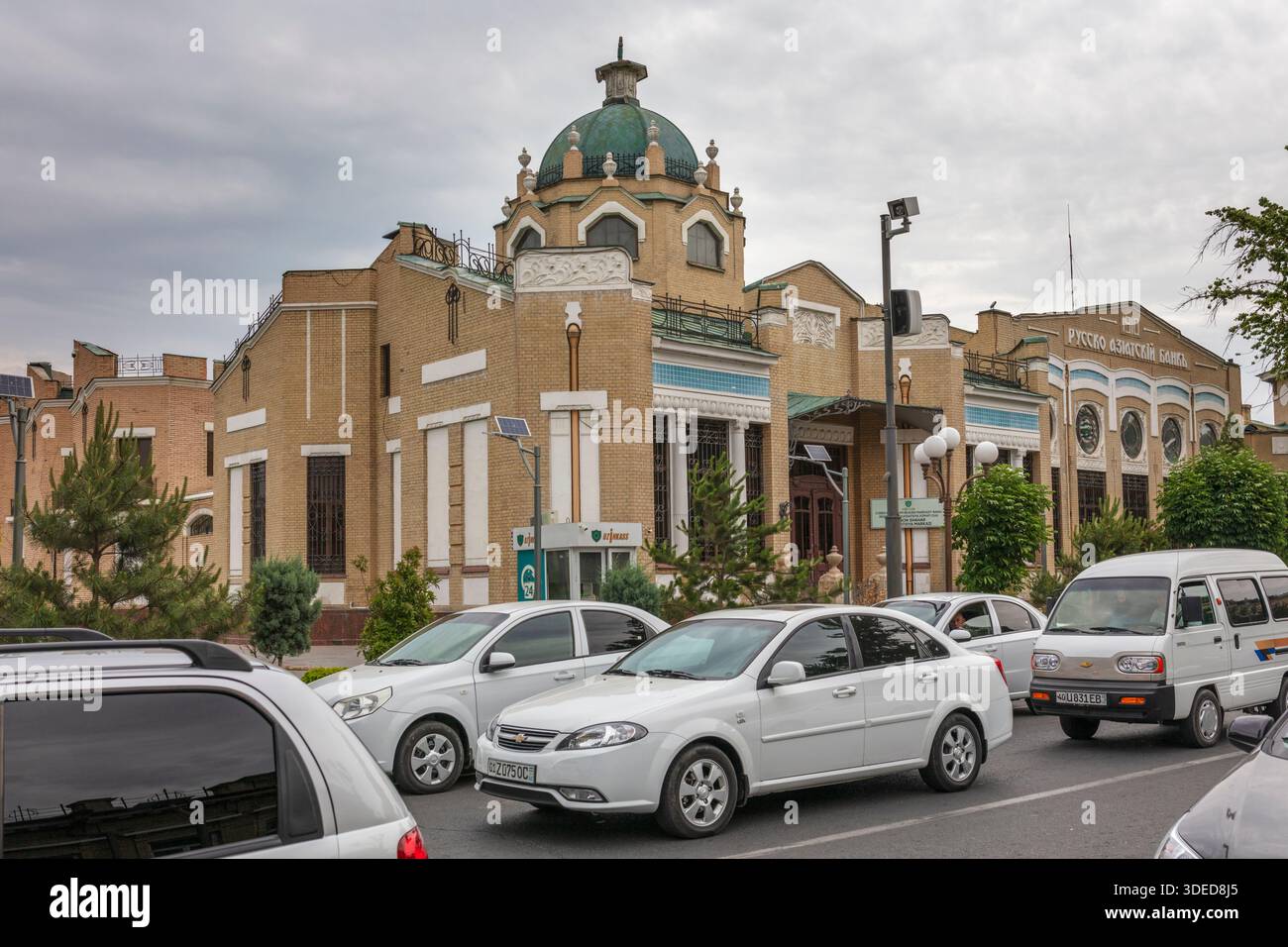 Maison vintage, Kokand, région de Fergana, Ouzbékistan Banque D'Images