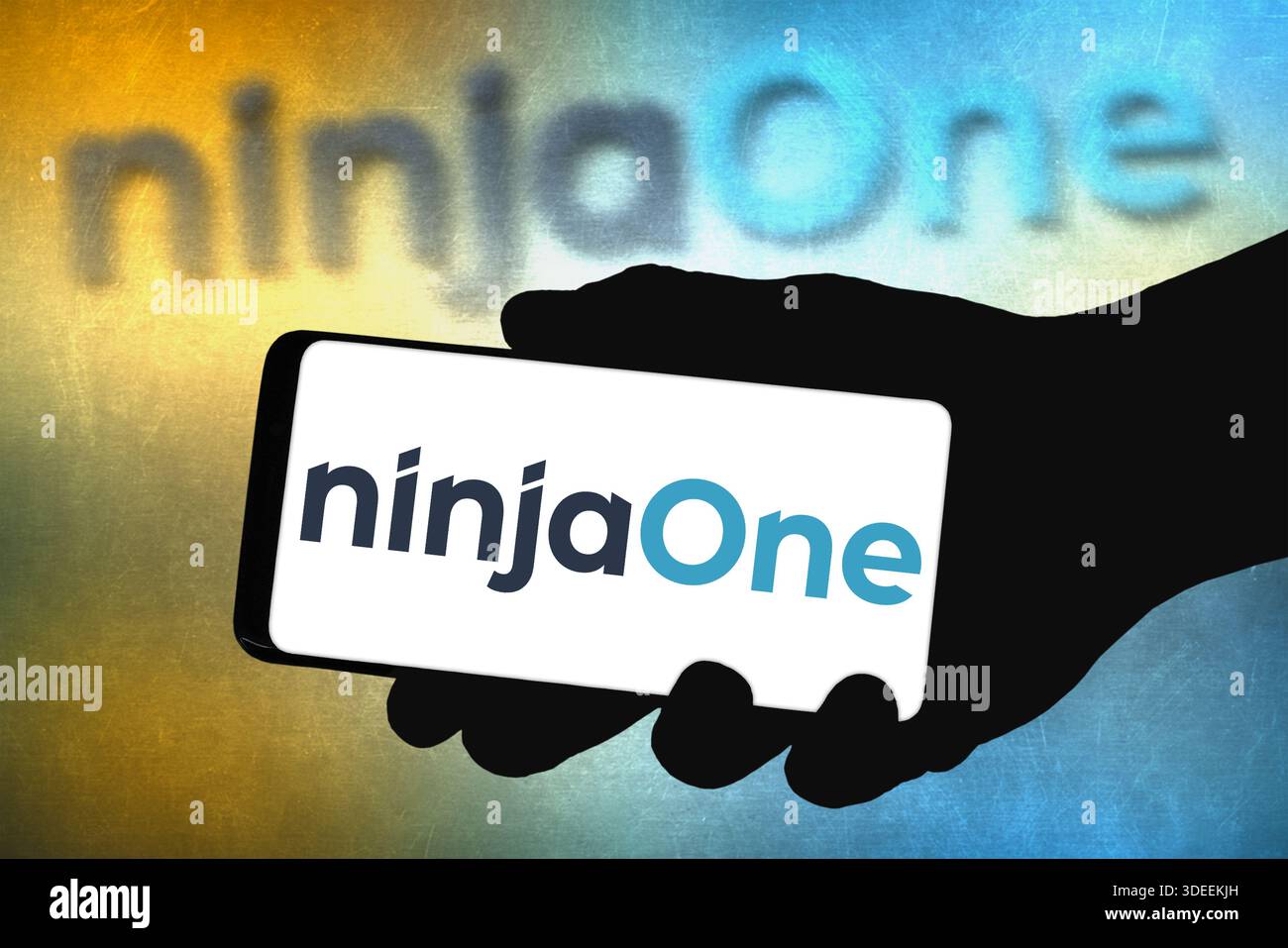 NinjaOne - plate-forme autonome de gestion des terminaux et d'opérations INFORMATIQUES Banque D'Images