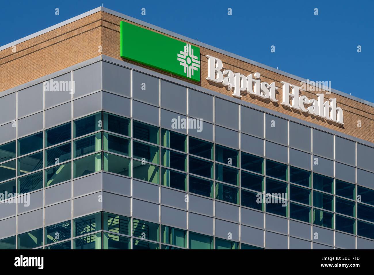 Baptist Health Medical Center's UAMS Graduate Medical Education Building à North Little Rock, Arkansas. (ÉTATS-UNIS) Banque D'Images