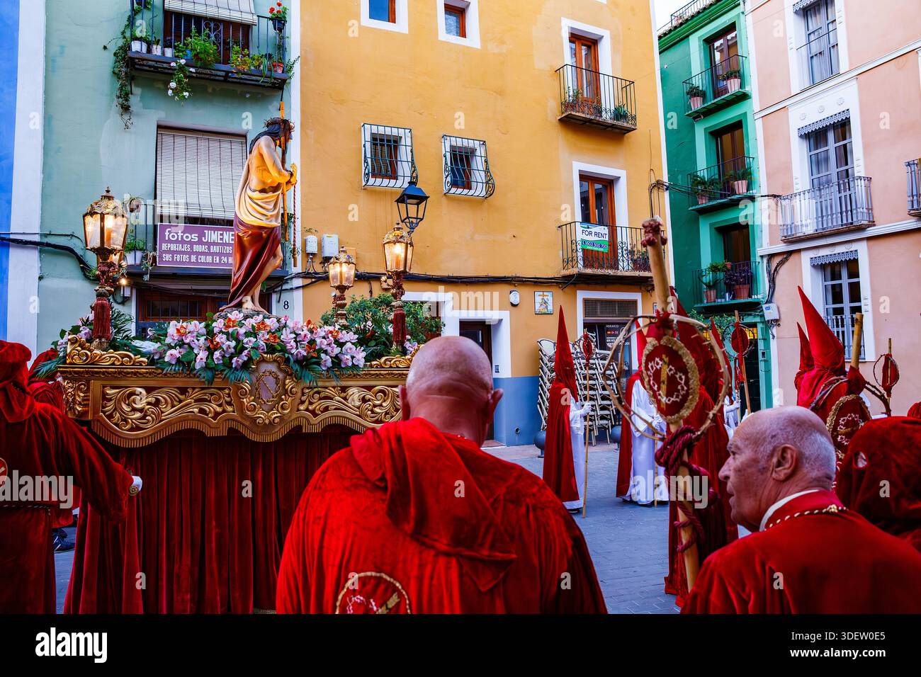 Le fléau du Christ Float Banque D'Images