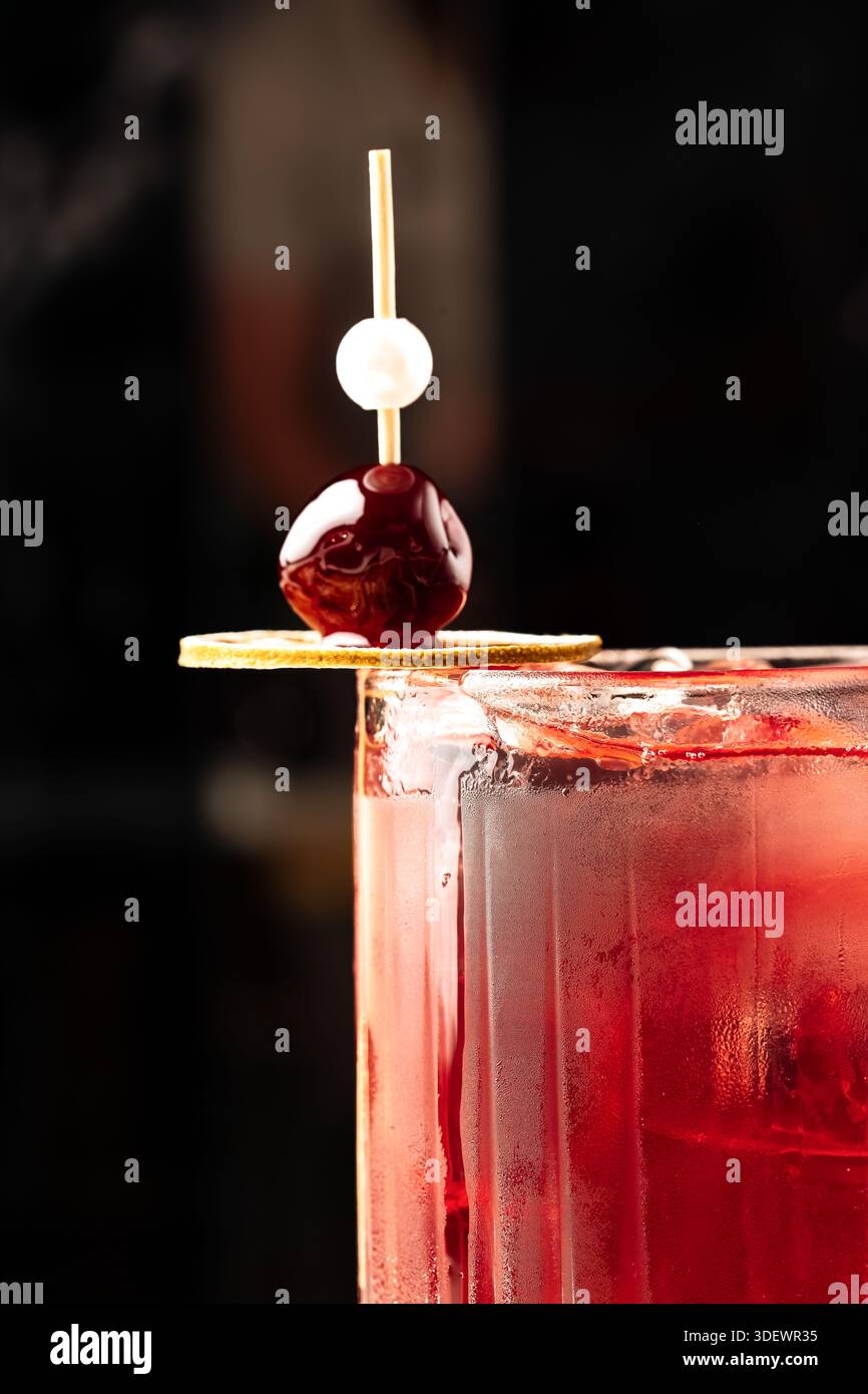 Paşabahçe cocktail alcoolisé de verrerie Elysia Banque D'Images