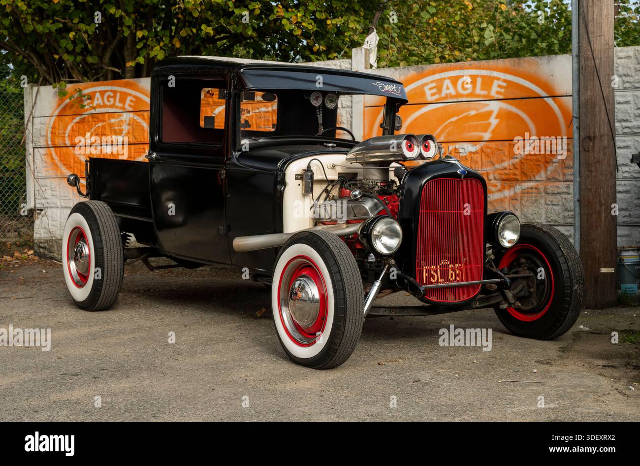 Fourgon chaud Ford modèle B Banque D'Images