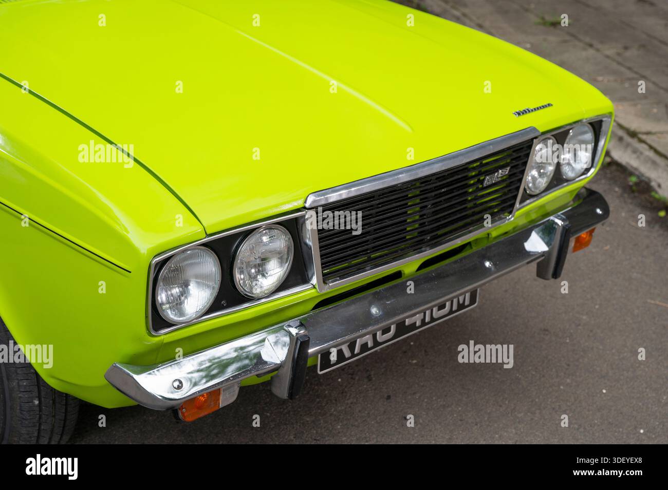 1973 Hillman Hunter GLS avec moteur Holbay performance Head, voiture de sport britannique classique Banque D'Images