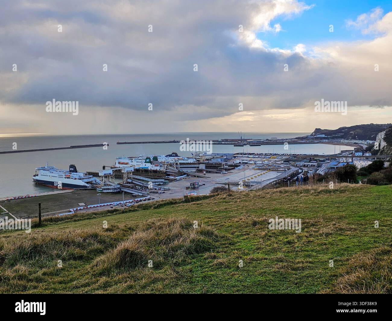 Port de Douvres, Kent Banque D'Images