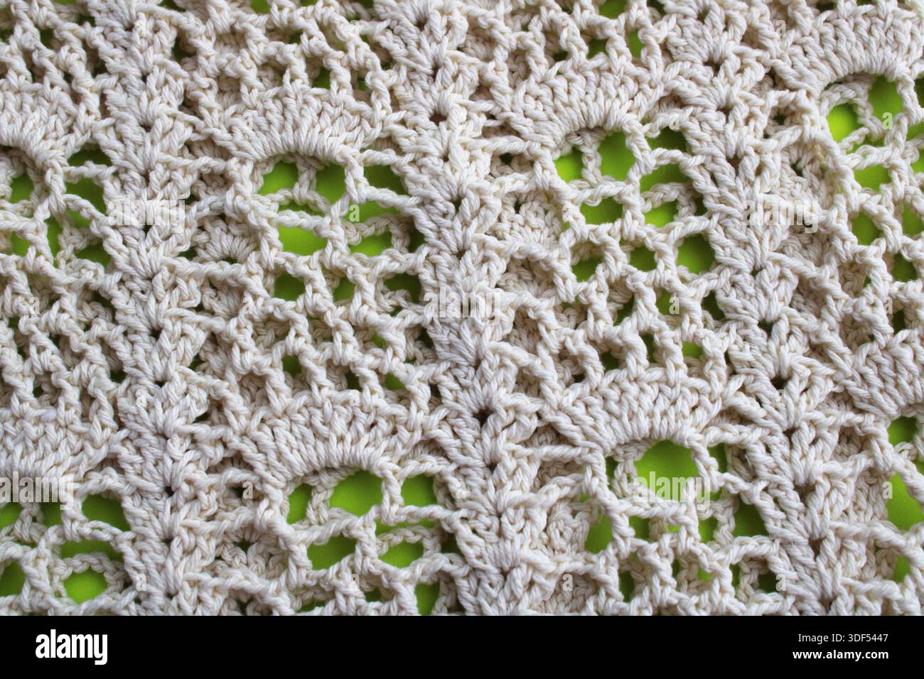 Beau motif de points crochetés Banque D'Images