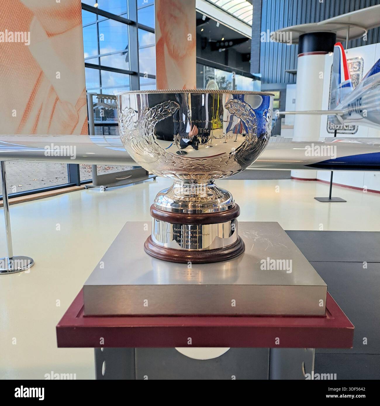 The Spirit of innovation, le record du monde de Rolls-Royce sur les avions électriques exposés à Derby, au Royaume-Uni Banque D'Images