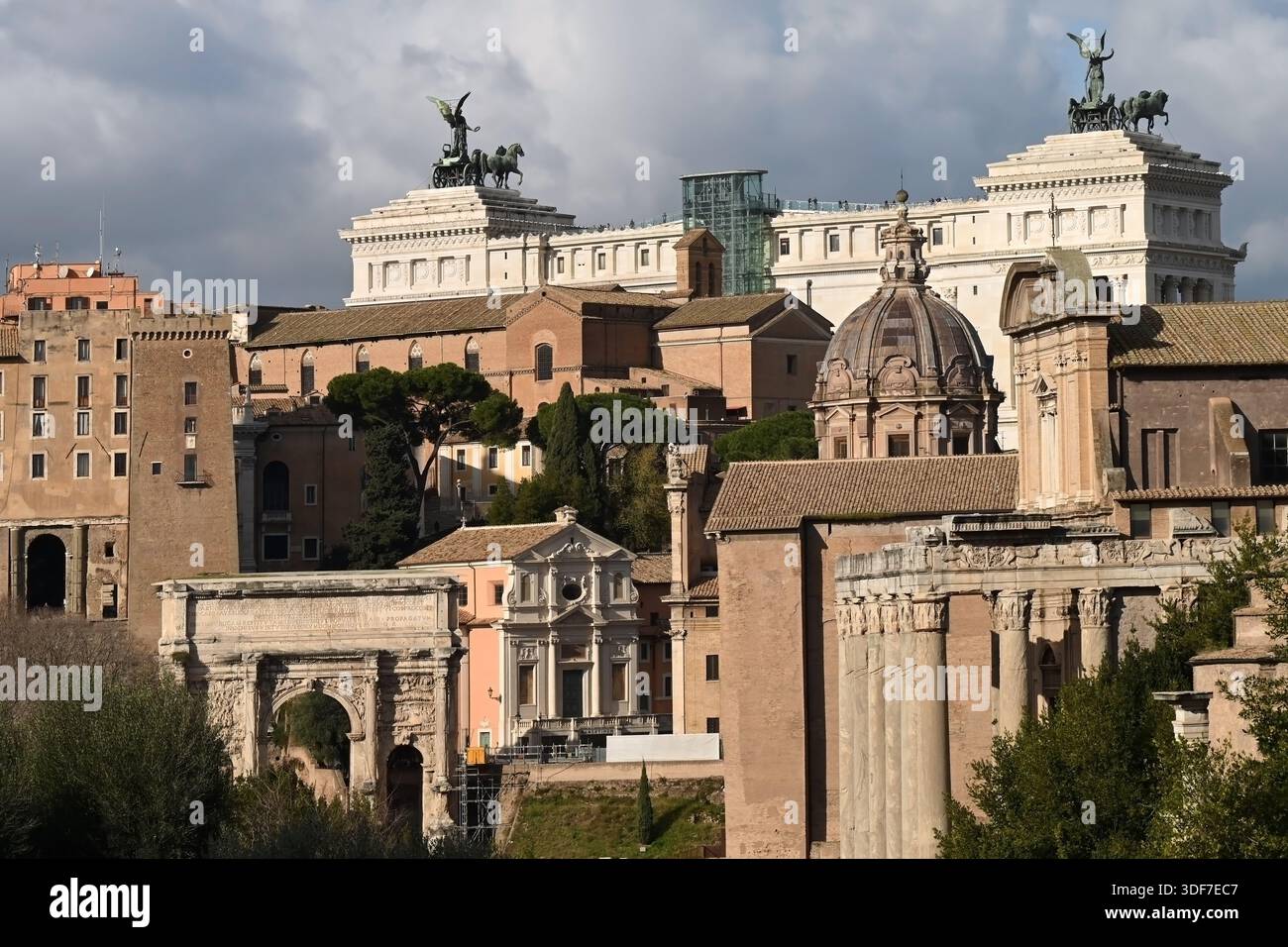 Arch of septimius severus Banque de photographies et d’images à haute ...