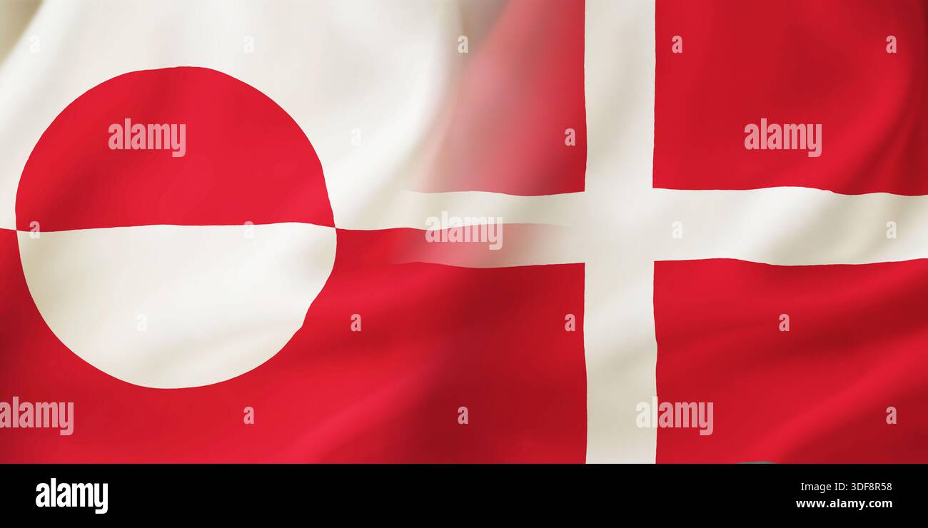 Drapeaux En Papier Danemark - Lot Neuf - 12x24 Cm - Marque U24 Allemagne