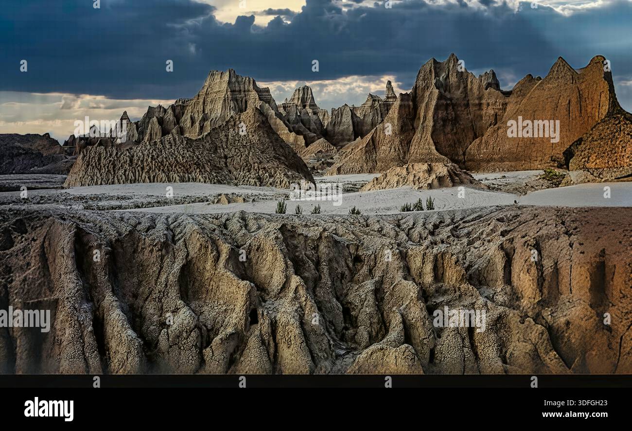 Badlands National Park Banque D'Images