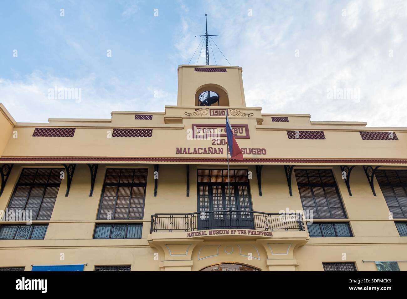 Musée national des Philippines – Cebu, connu historiquement sous le nom de bâtiment Aduana et « Malacañang sa Sugbo ». Banque D'Images