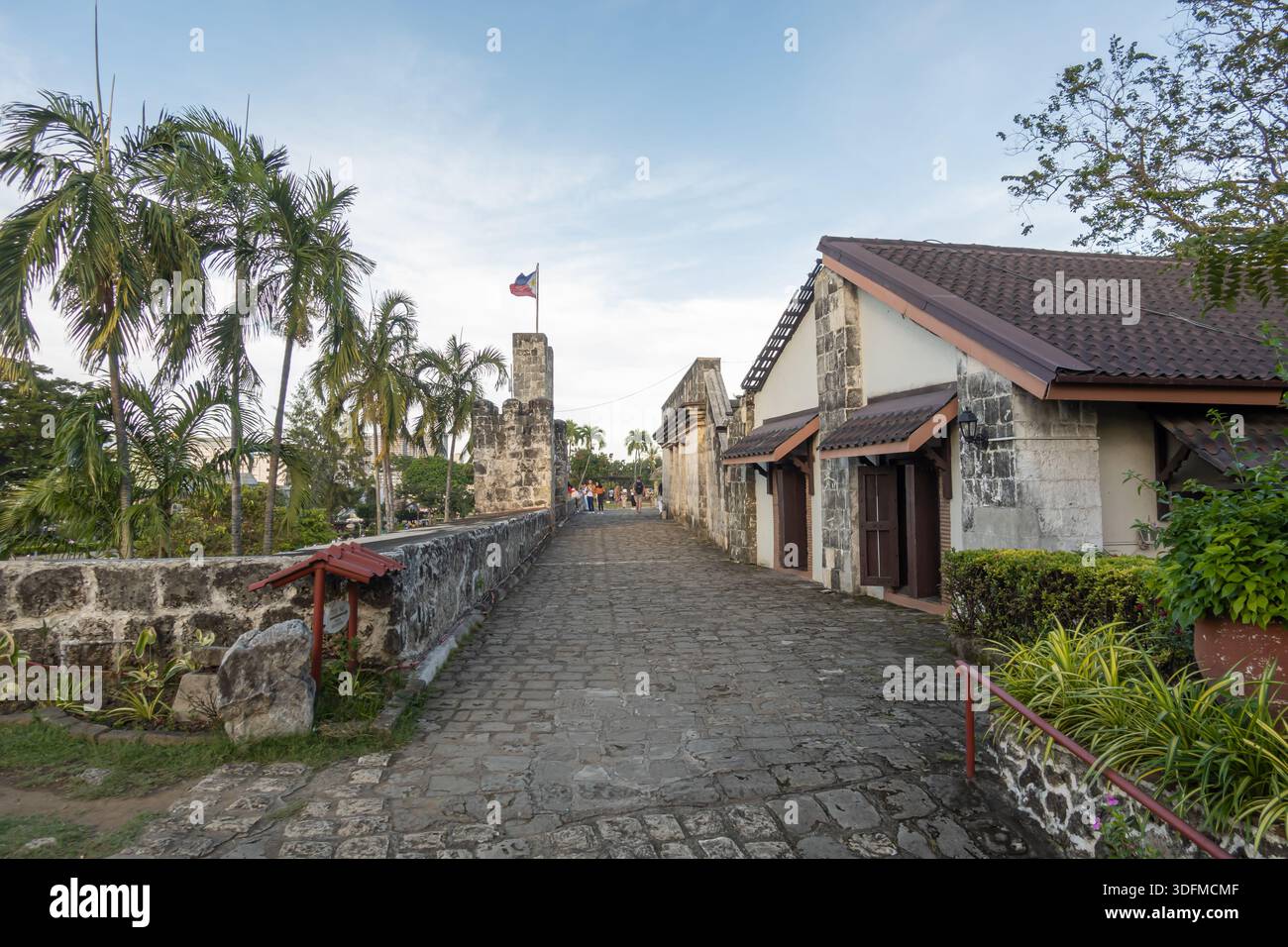 Fort San Pedro, une structure de défense militaire historique située dans la ville de Cebu, aux Philippines. Banque D'Images