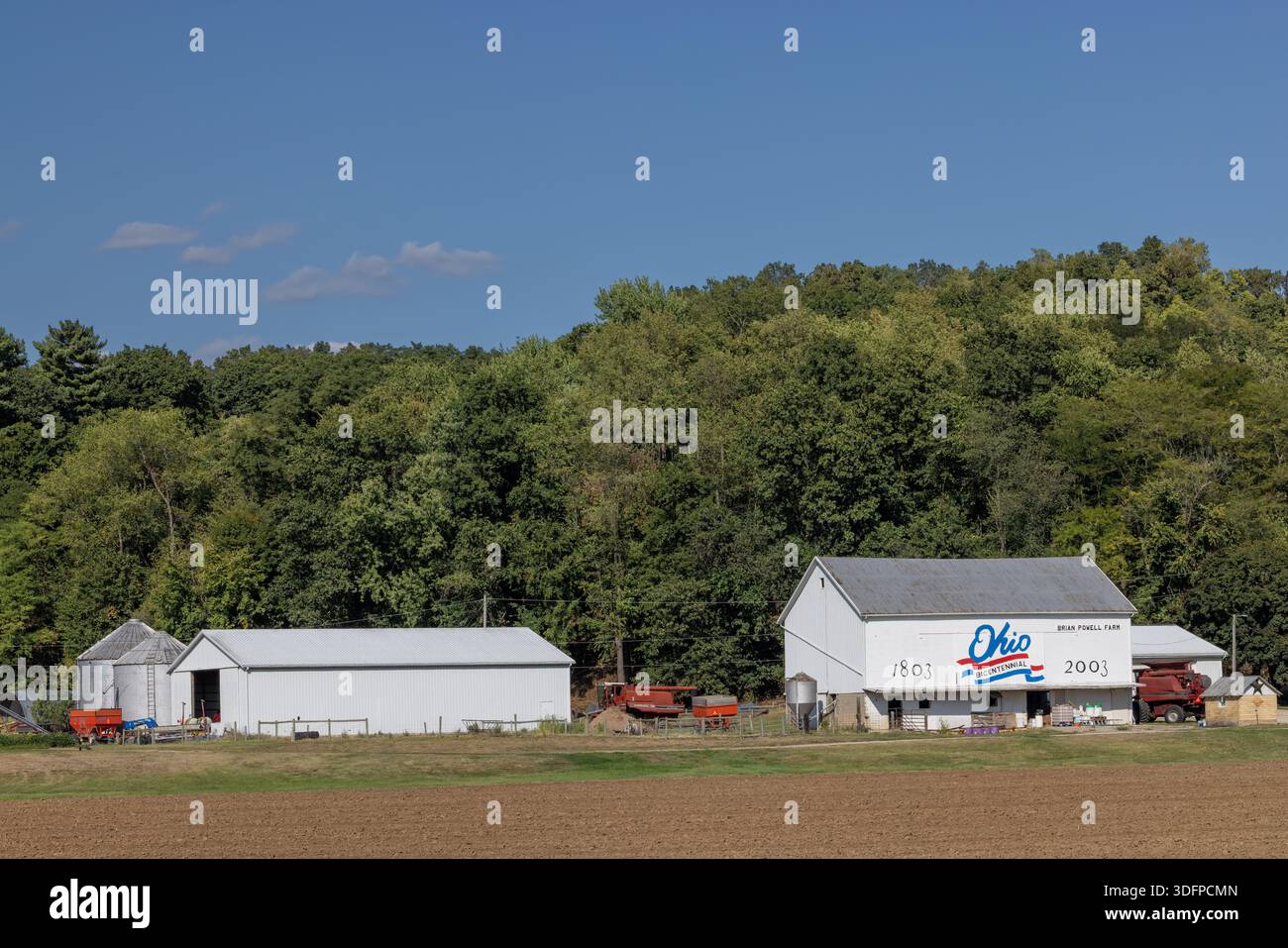Bicentennial Barn, West Lafayette, comté de Coshock, Ohio Banque D'Images