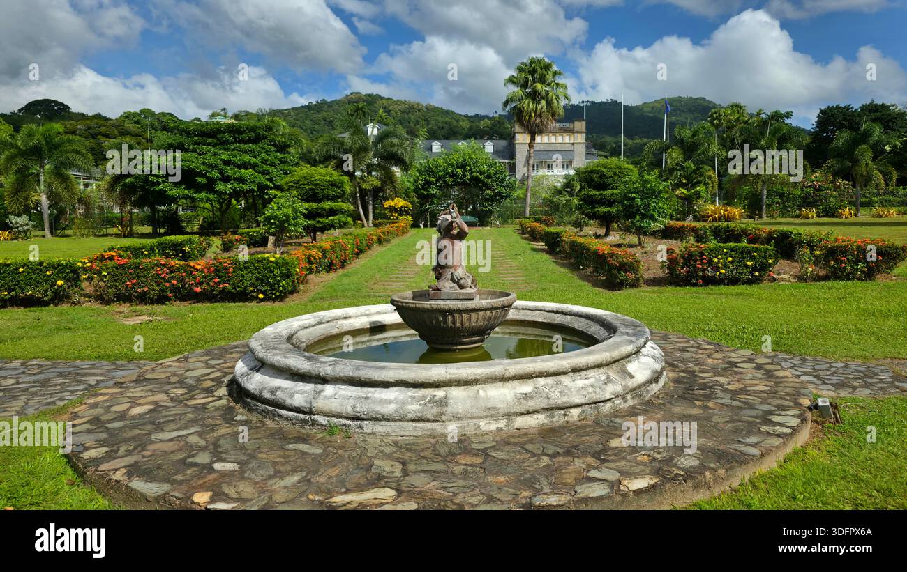 Jardins botaniques Port d'Espagne Trinidad Caraïbes petites Antilles Antilles Antilles occidentales 01.02.2026 Banque D'Images