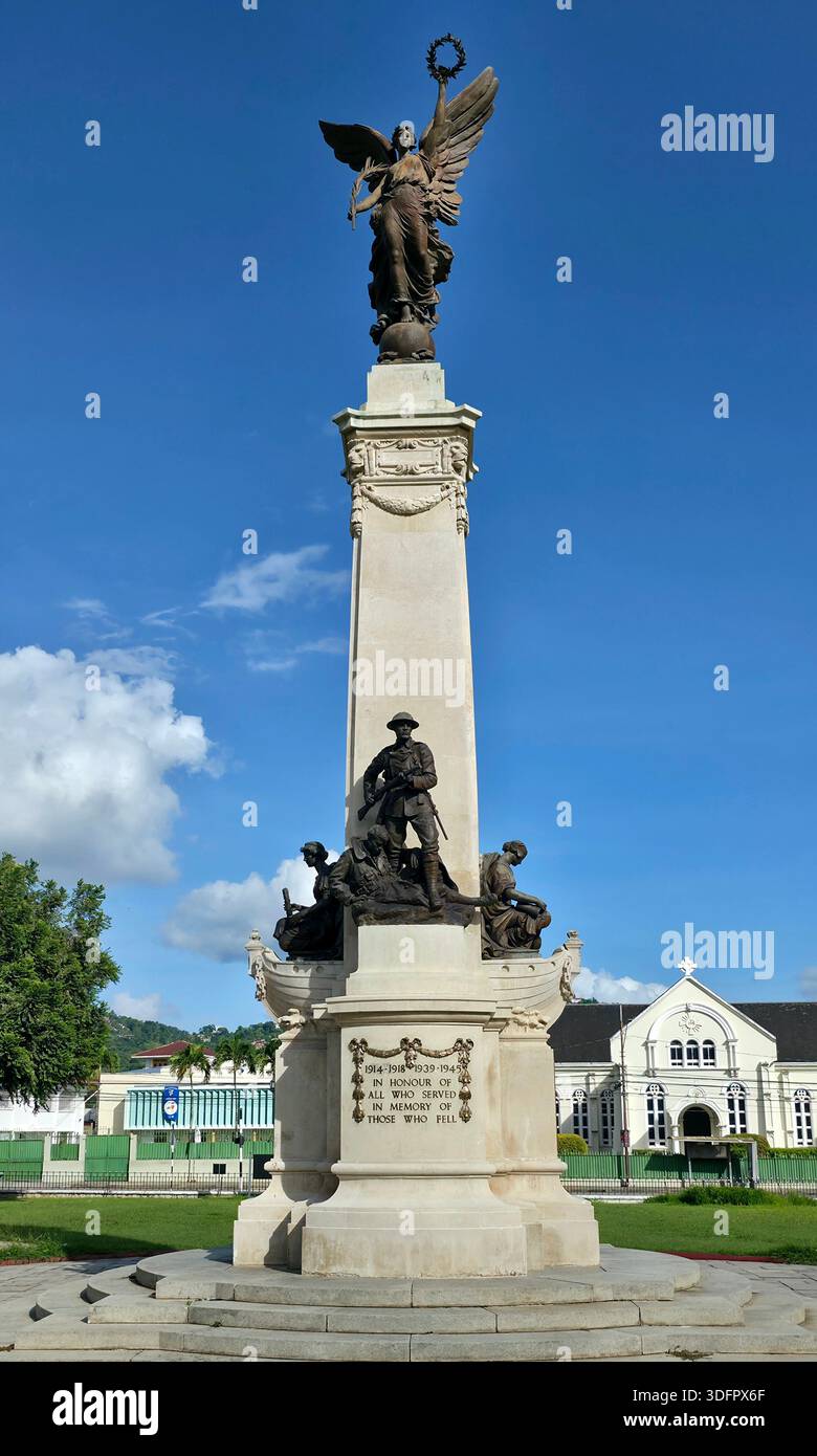 War Memorial Park Port of Spain Trinidad Caraïbes petites Antilles 01.02.2026 Banque D'Images
