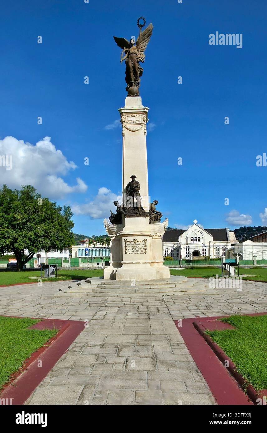 War Memorial Park Port of Spain Trinidad Caraïbes petites Antilles 01.02.2026 Banque D'Images
