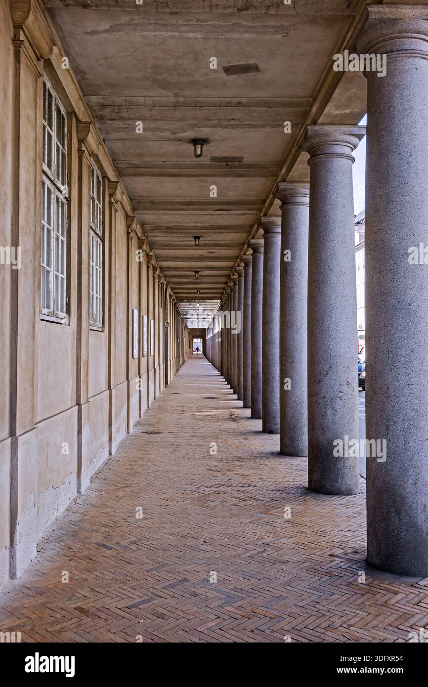 Figure à la fin du Cloître Copenhague Danemark Banque D'Images