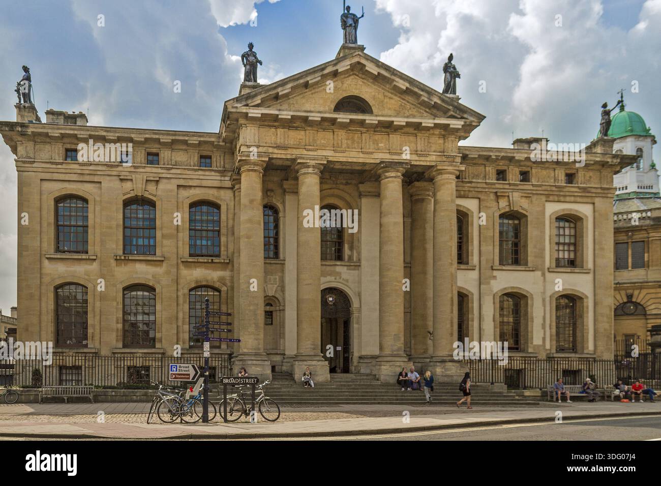 UK Oxford Sheldonian Theatre Oxford UK Banque D'Images