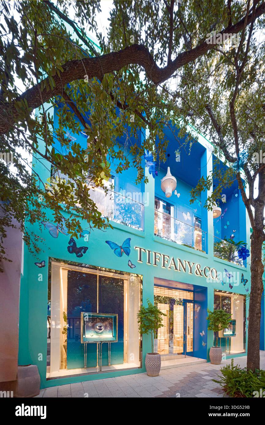 Designers Stores, Design District Miami, Floride, États-Unis d'Amérique, États-Unis Banque D'Images