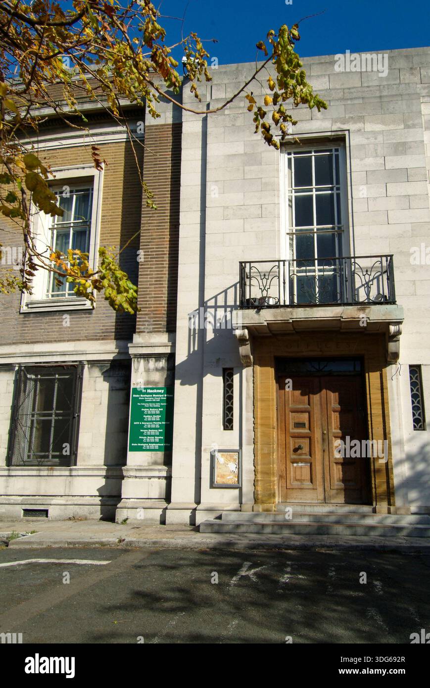 Hackney, Stoke Newington bureaux municipaux. - Hackney, Royaume-Uni : mai 2022 Banque D'Images