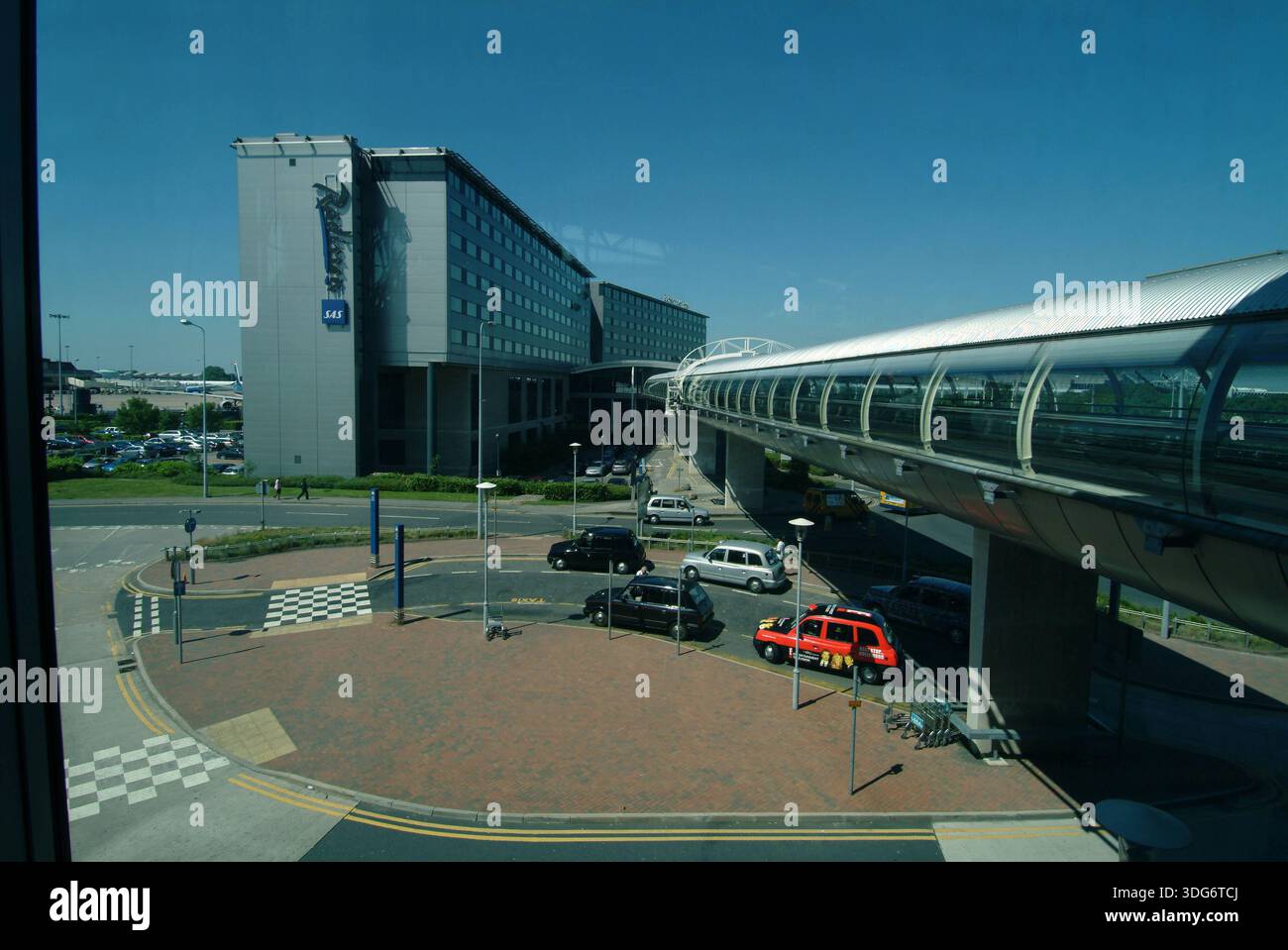 L'aéroport de Manchester est un aéroport international de Ringway. - Manchester - Angleterre, Royaume-Uni : mai 2022 Banque D'Images
