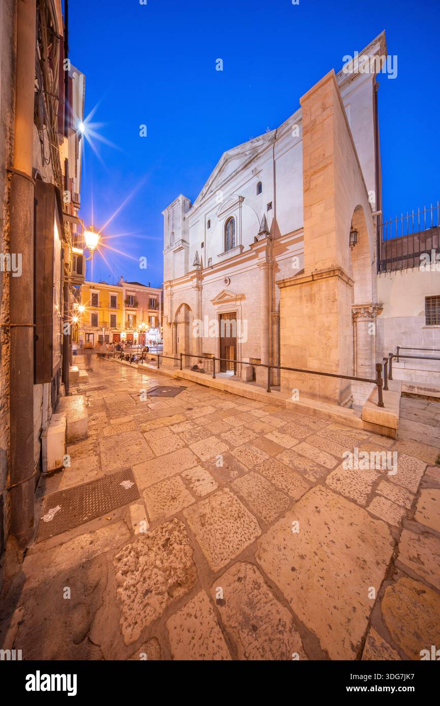 Basilique du Saint-Sépulcre, Barletta, Barletta-Andria-Trani, Pouilles, Italie Banque D'Images