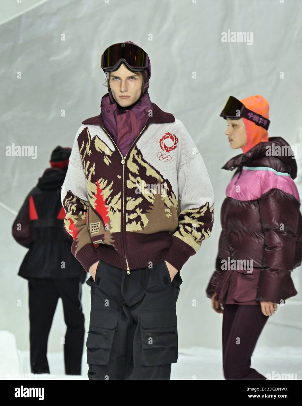 Milan, Italie. 16 janvier 2026. Milan, Italie Li-ning automne 2026 défilé de mode homme sur la photo :Li-ning Fashion Show crédit : Agence photo indépendante/Alamy Live News Banque D'Images