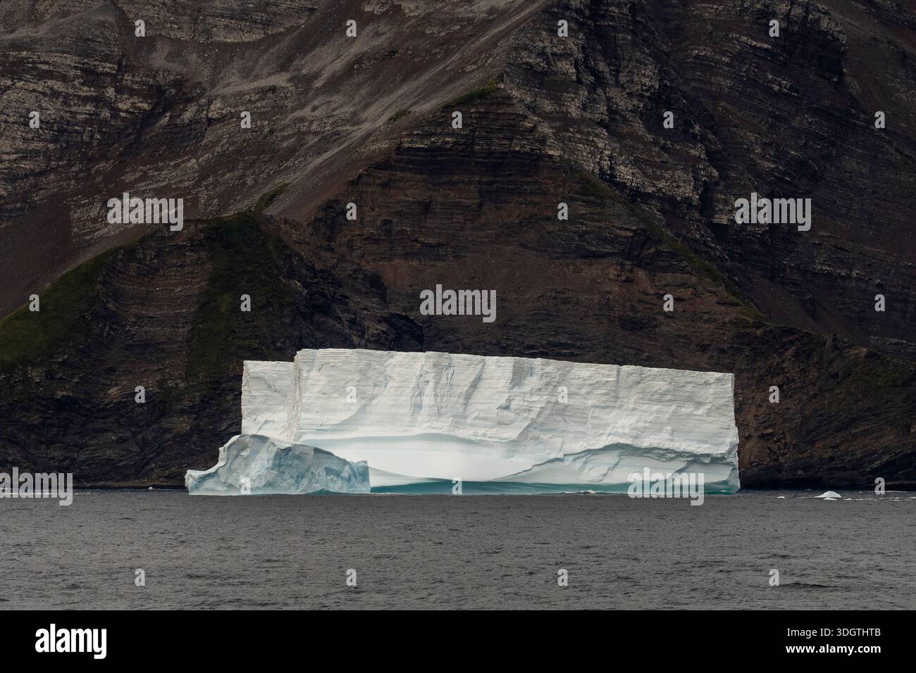 Iceberg, baie de baleine droite, Géorgie du Sud. Banque D'Images