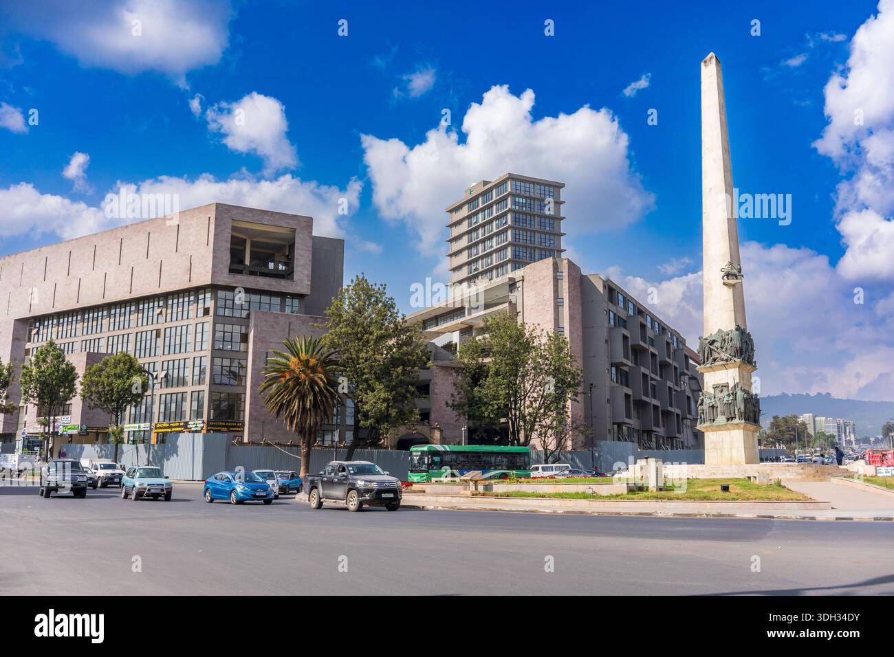 Monument au 27 mai, Addis Abeba Banque D'Images