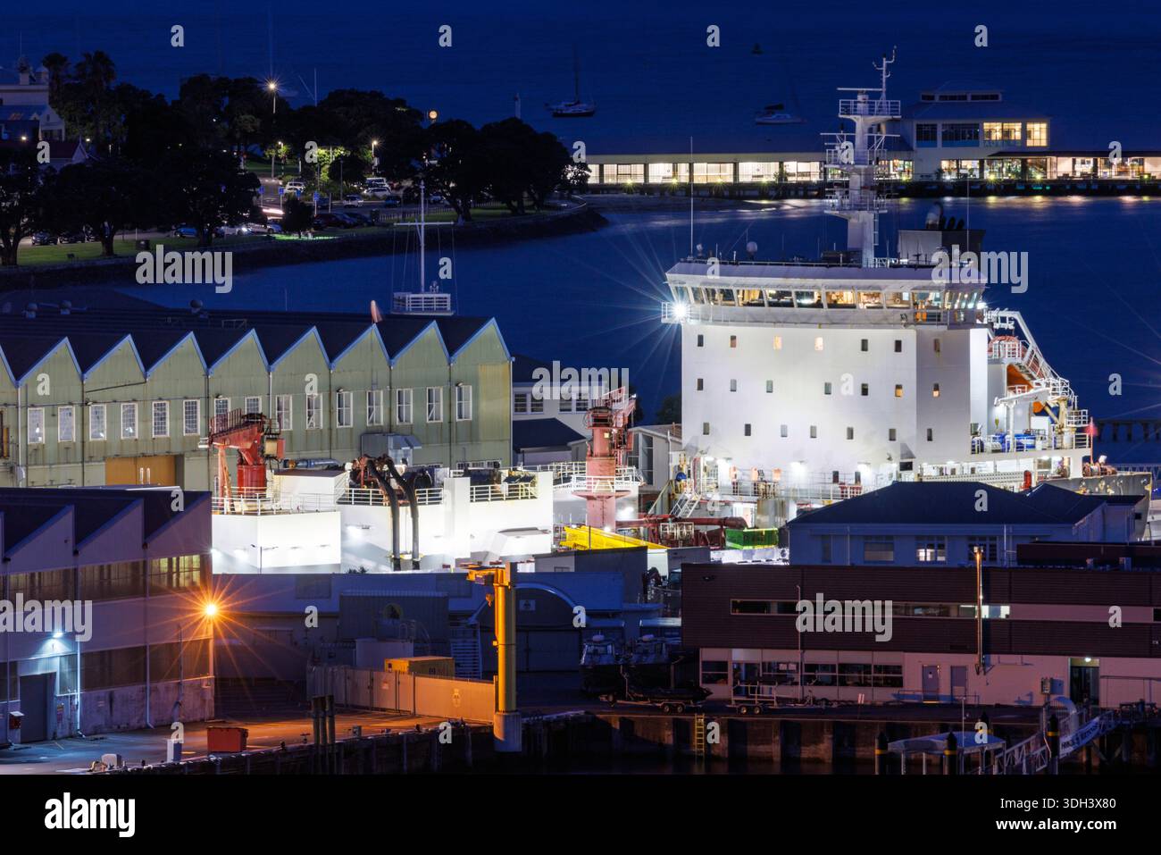 Le navire AOTEAROA CHIEF (IMO 9764960, MMSI 512433000) est un transporteur de ciment construit en 2016 et naviguant sous pavillon de la Nouvelle-Zélande en cale sèche Banque D'Images