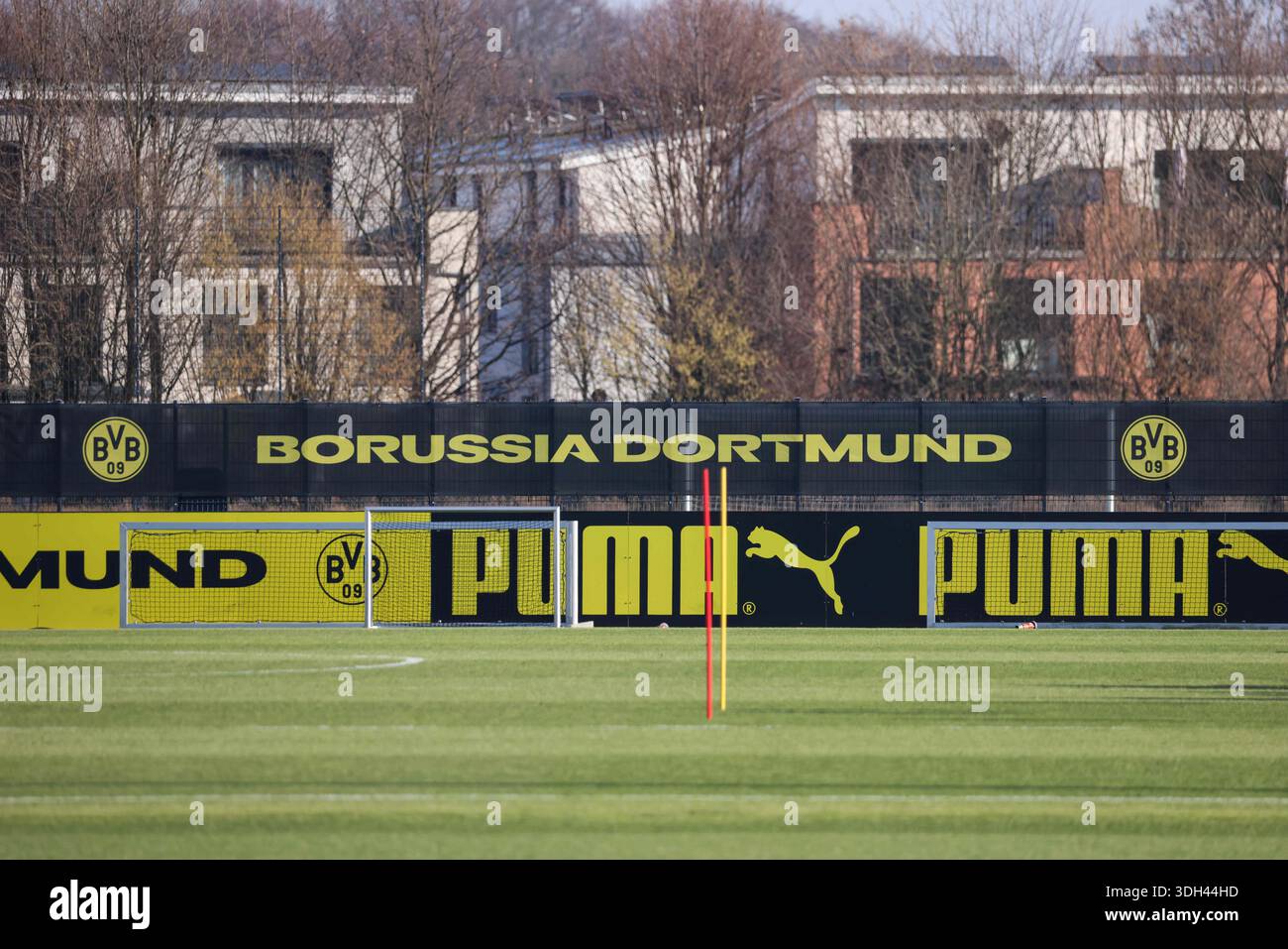 Dortmund, Allemagne 19 janvier 2026 : Ligue des Champions - 2025/2026 - Borussia Dortmund dernière formation sur l'image : image symbolique du terrain d'entraînement Borussia Dortmund à Dortmund Hohenbuschei Banque D'Images