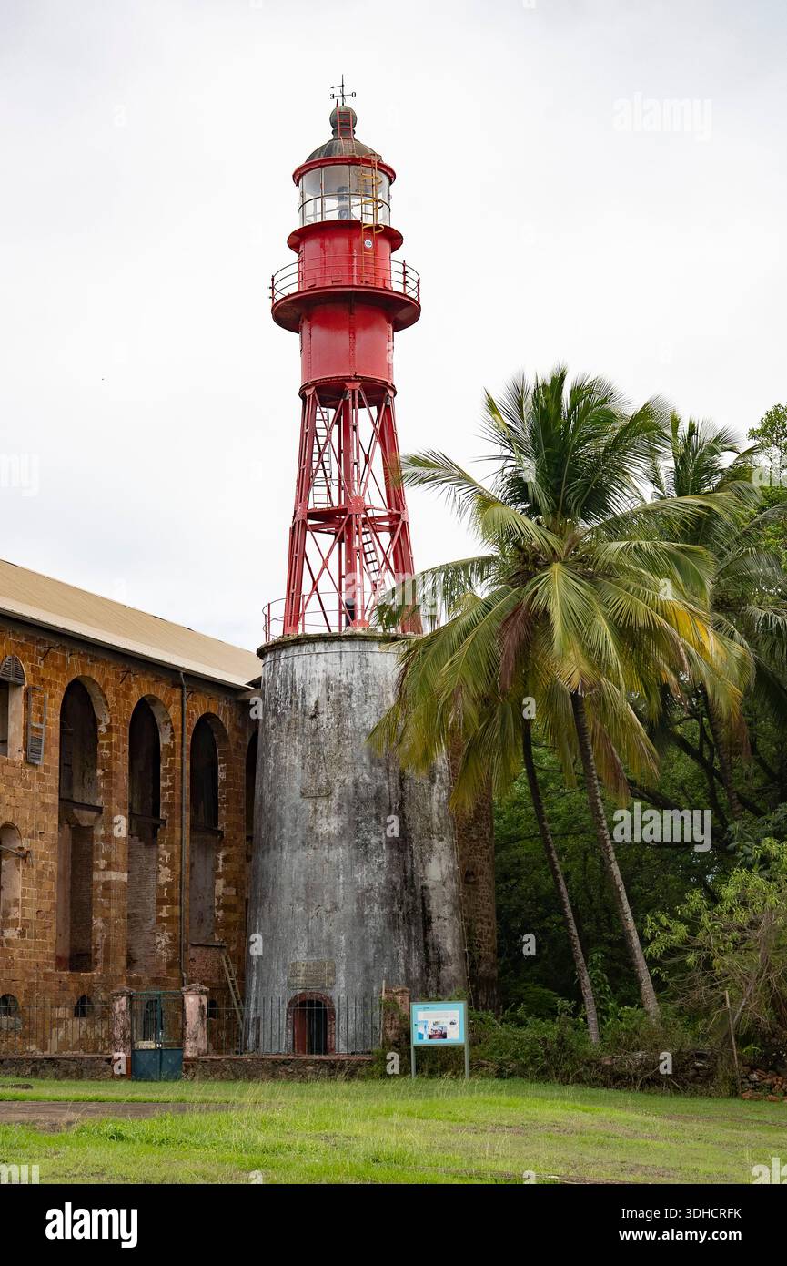 France, Guyane française, Kourou, îles du Salut Banque D'Images