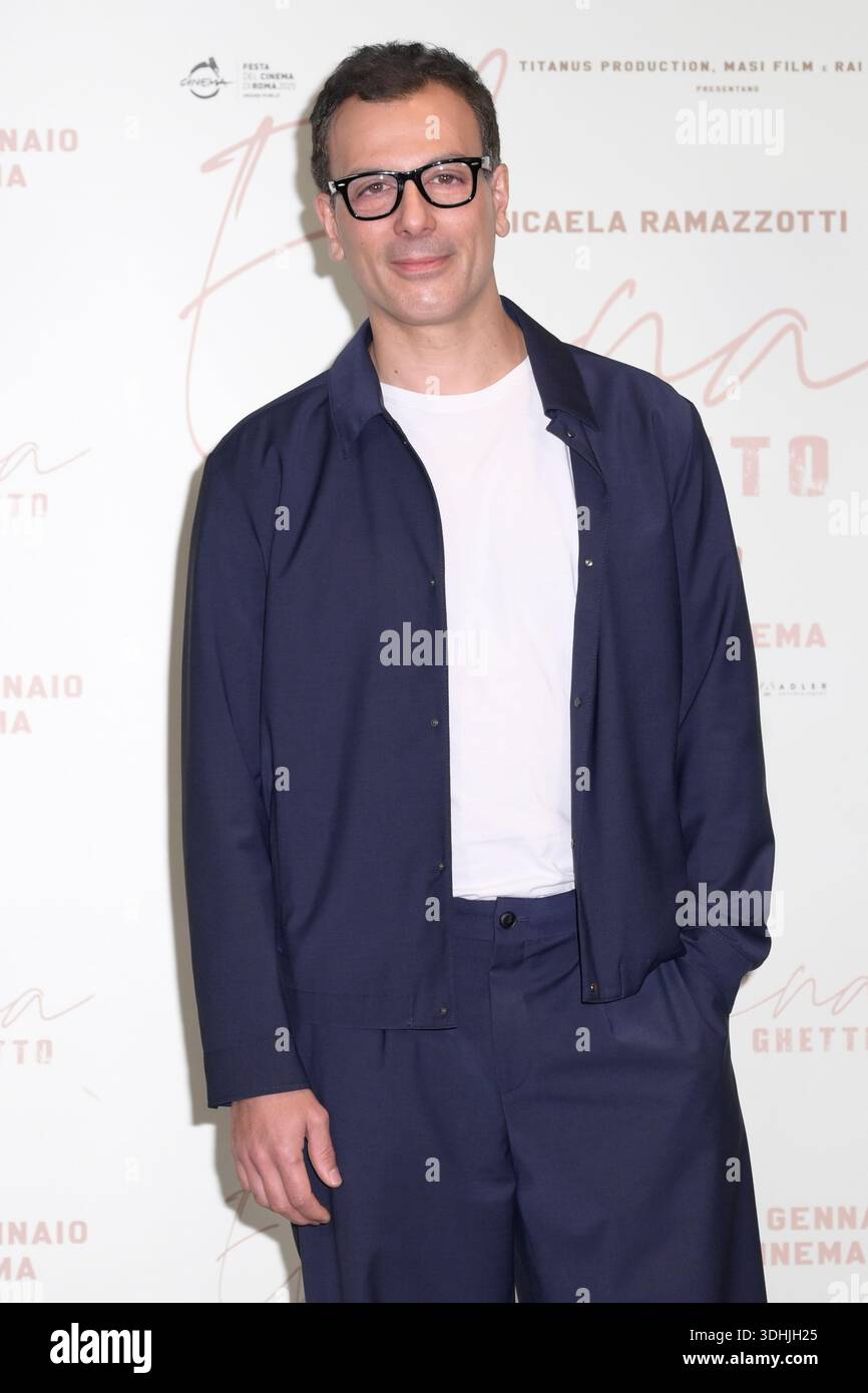 Rome, Italie. 22 janvier 2026. Stefano Casertano assiste à la photocall du film Elena del Ghetto au Space Cinema. Crédit : SOPA images Limited/Alamy Live News Banque D'Images