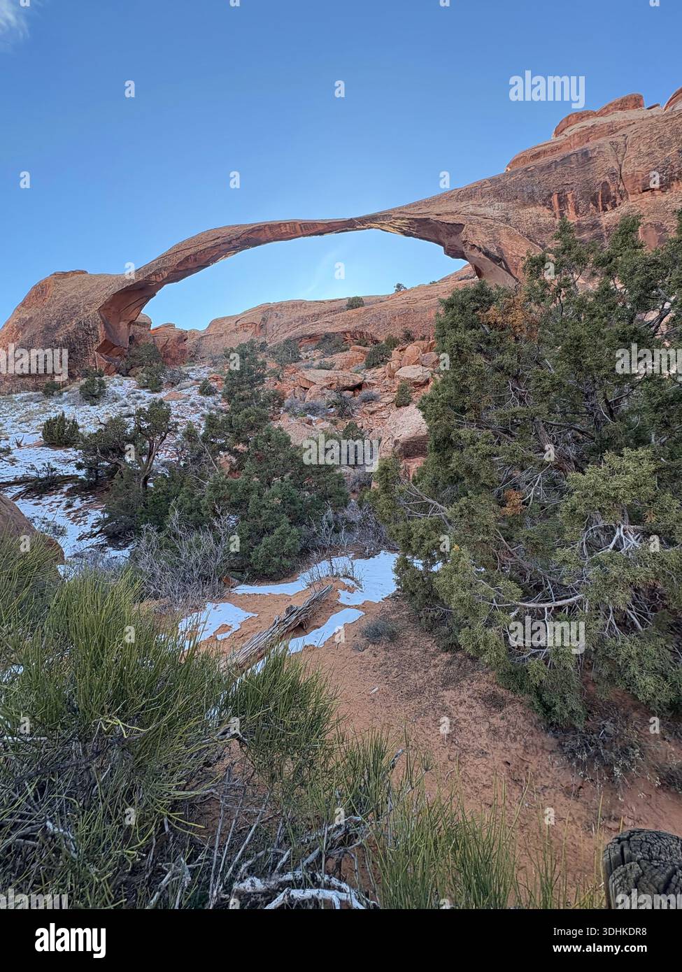 Parc national des arches, Moab Utah 2026 - Image de stock capturée avec un smartphone