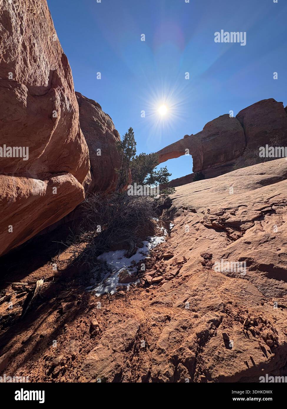 Parc national des arches, Moab Utah 2026 - Image de stock capturée avec un smartphone