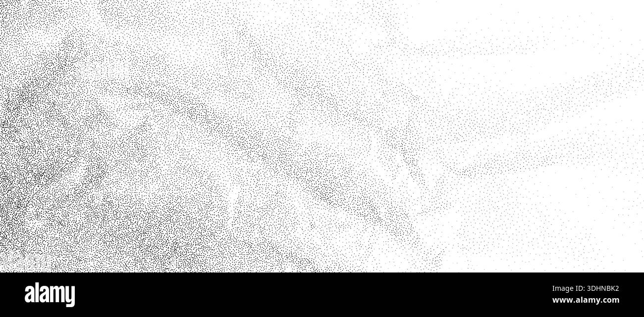 Texture pointillée abstraite rugueuse. Papier peint en papier artisanal grungy à pois. Fond de poudre de bruit de grain granuleux. Superposition de particules de poussière vieillie. Vecteur dispersé de minuscules taches, taches et taches surface Illustration de Vecteur