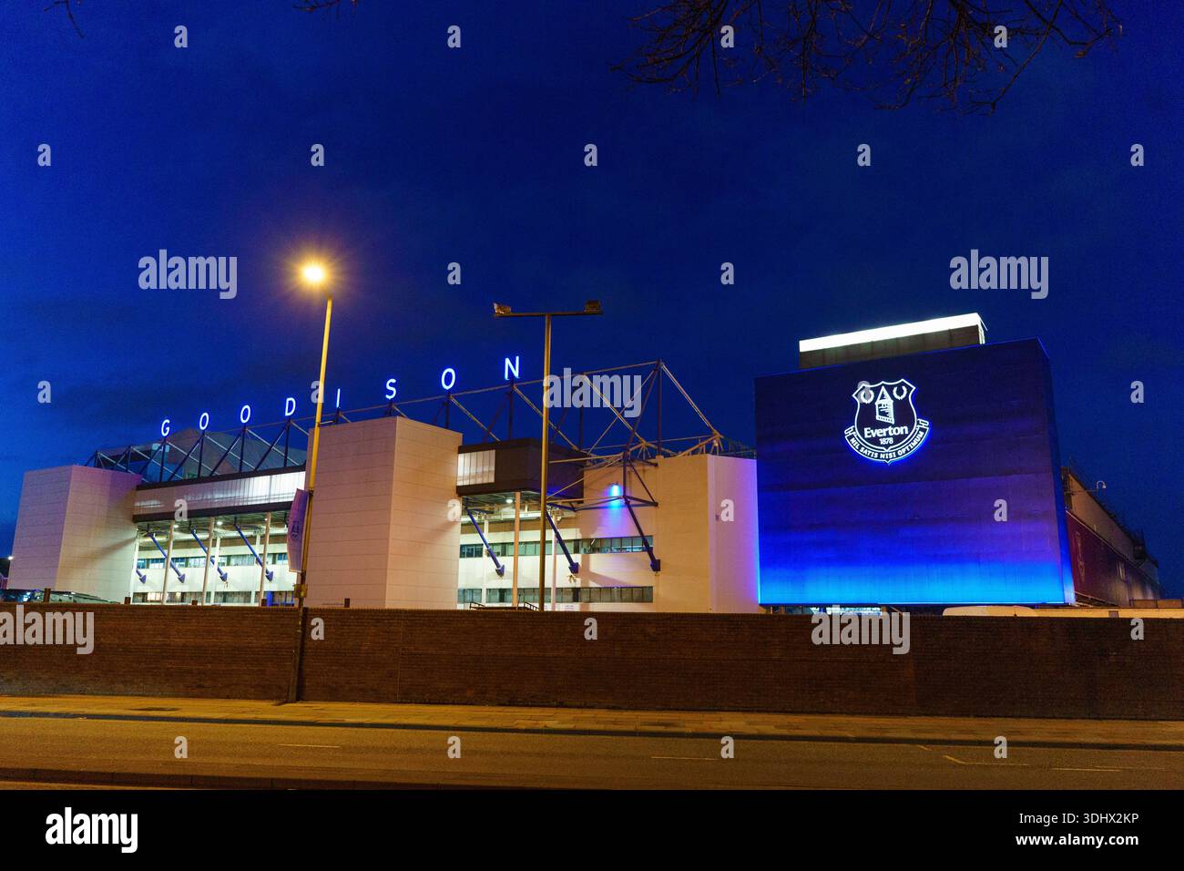 Liverpool, Royaume-Uni, 23 janvier 2026 : Goodison Park avant Everton Women vs Brighton Women dans le WSL à Goodison Park, Adam Edwards/Alamy Live News Banque D'Images
