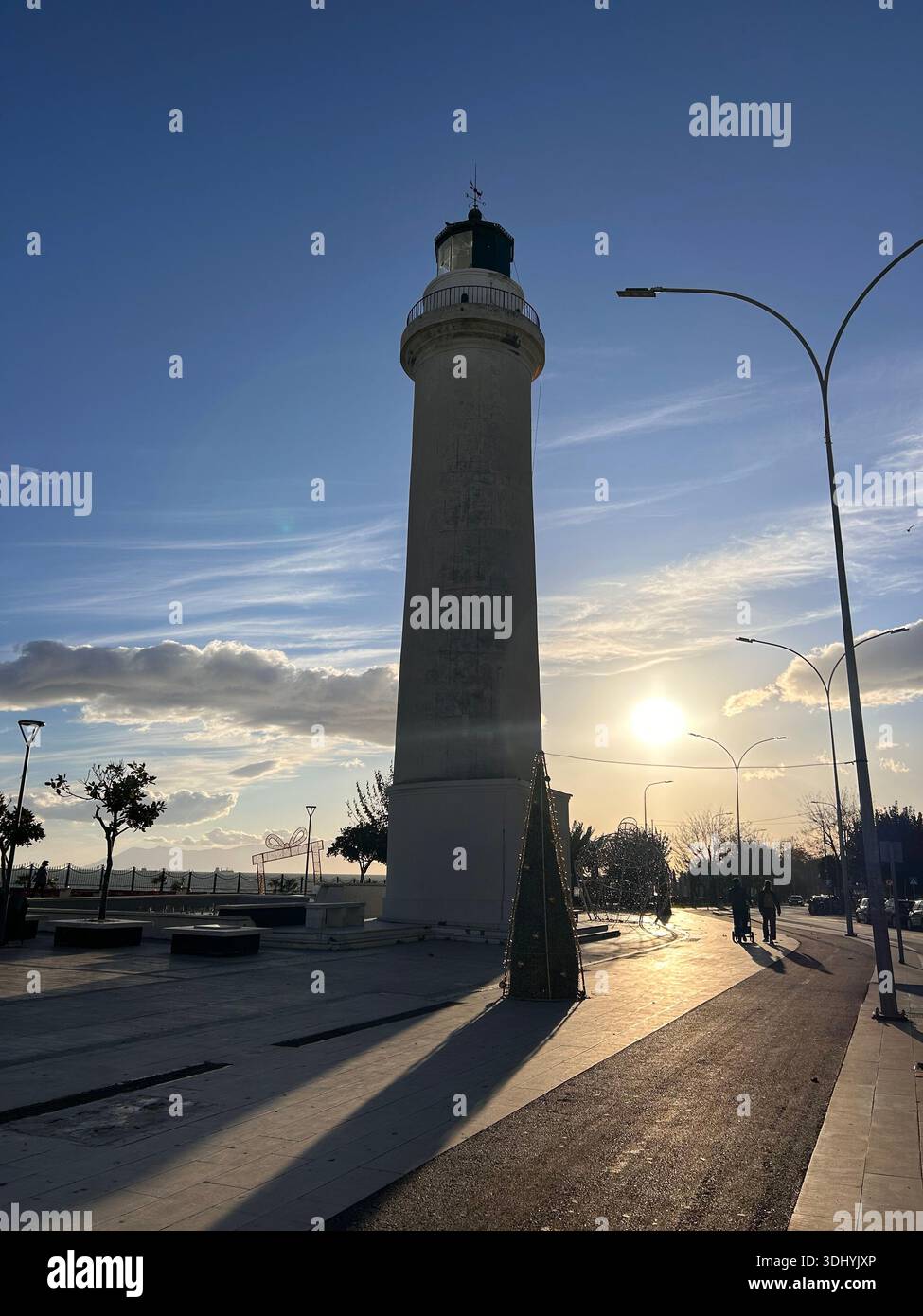 Phare d'Alexandroupolis - Image de stock capturée avec un smartphone