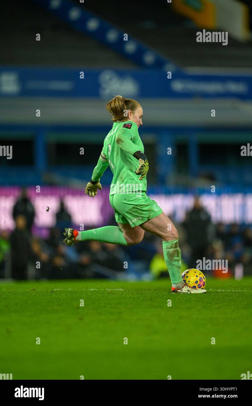 Liverpool, Royaume-Uni. 23 janvier 2026. Pendant le match Barcleys WSL entre Everton et Brighton au Goodison Park, Liverpool, Angleterre. Crédit : SPP Sport Press photo. /Alamy Live News Banque D'Images