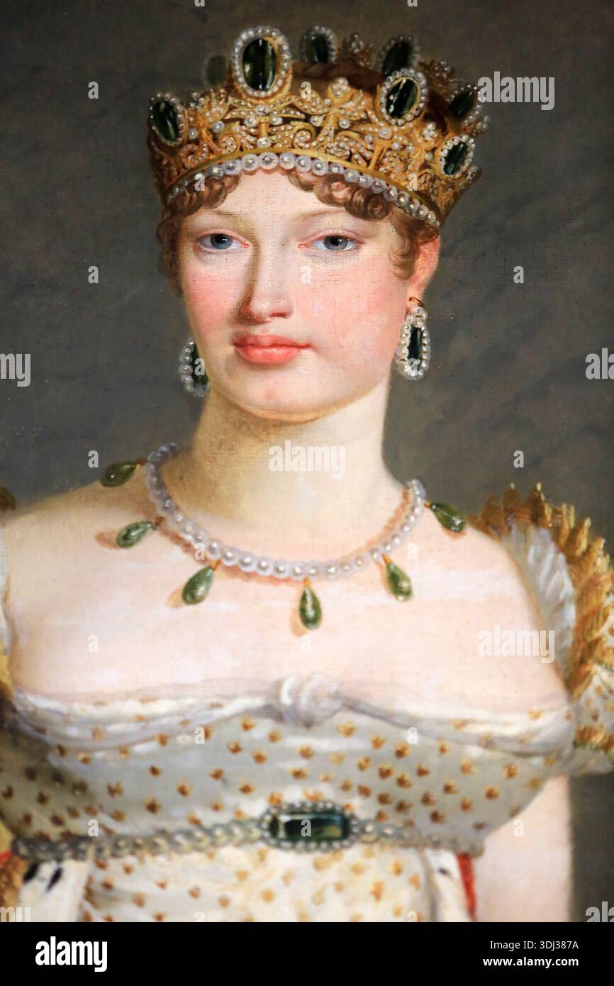 Marie-Louise d'Autriche. 1791-1847. Château de Fontainebleau. Fontainebleau. France. Europe. Banque D'Images