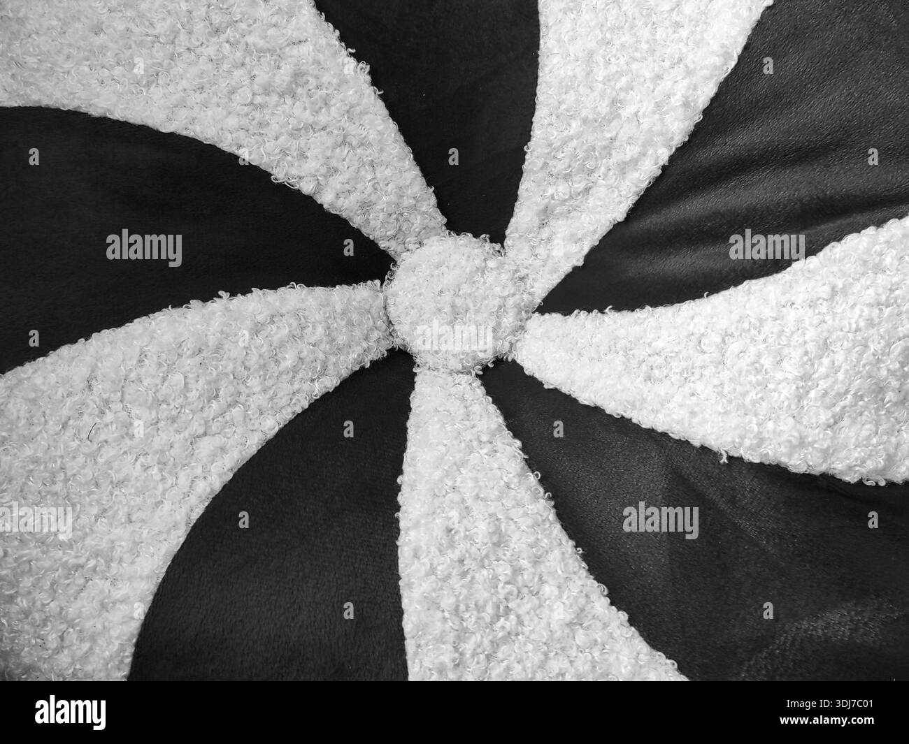 Forme Soft Vertigo. Teintes monochromes. Banque D'Images