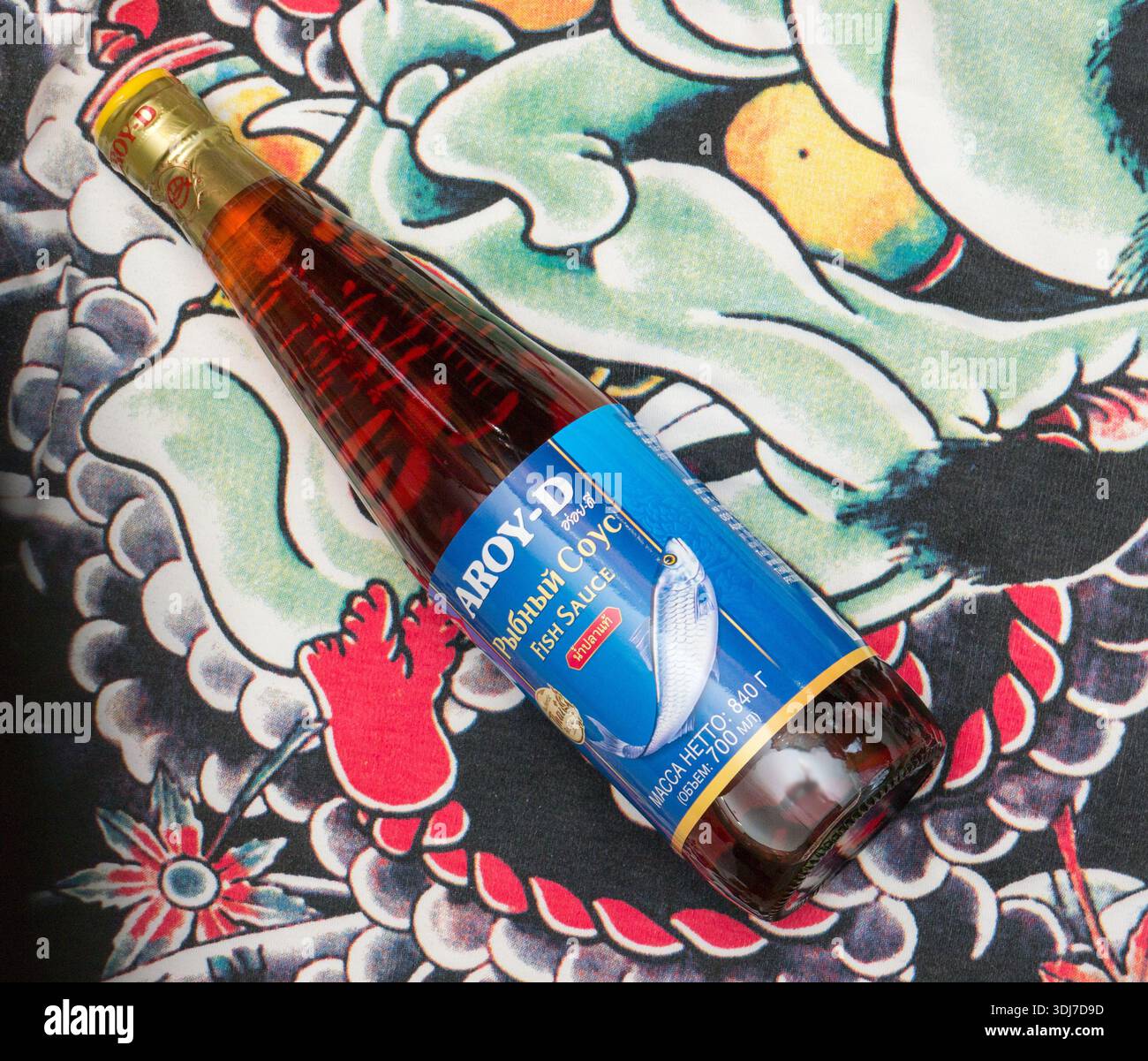 Sauce de poisson Aroy-D. Banque D'Images