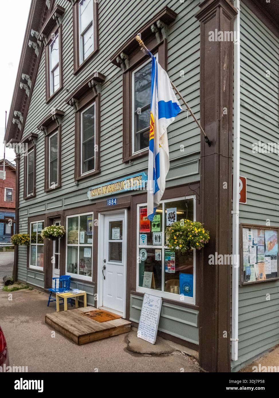 Centre d'accueil et d'information à Bear River dans Soiuwest Nouvelle-Écosse Canada Banque D'Images