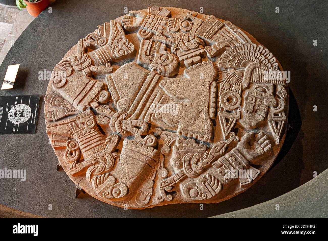 Coyolxauhqui, Templo Mayor Museum, Mexico, Mexique. Banque D'Images