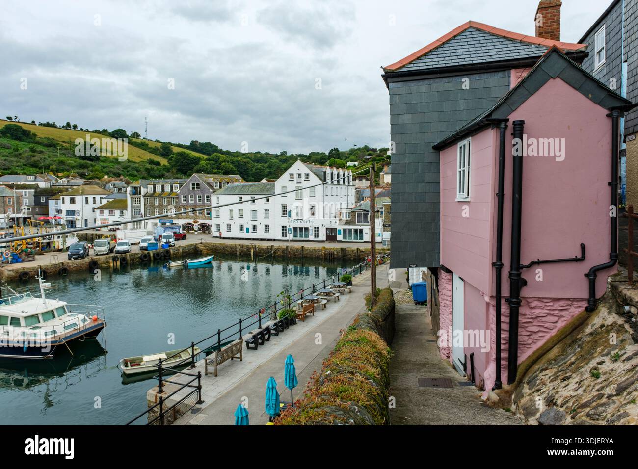 Mevagissey Harbour Banque D'Images