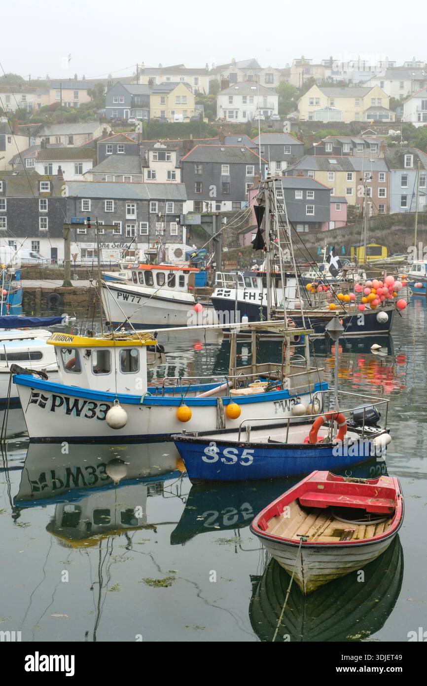 Mevagissey Harbour Banque D'Images